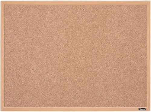 Quartet 35-380342Q Corkboard, Framed Bulletin Board, 17