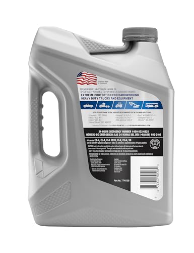 Valvoline Premium Blue Extreme SAE 5W-40 Full Synthetic Diesel Engine Oil 1 GA, Case of 3 - Image 4