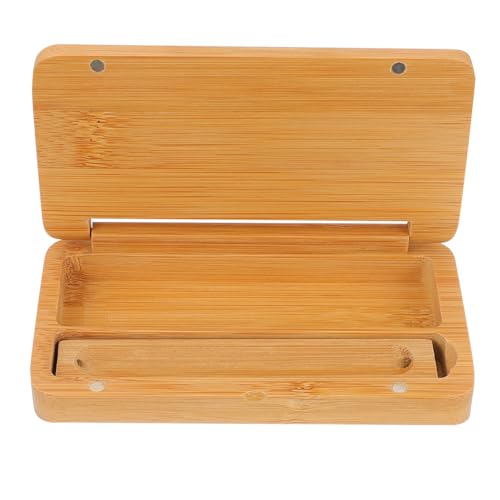 Healeved Incense Stick Box Portable Sandalwood Storage Container Lightweight Incense Holder for Home Travel Meditation 4.9X2.5X0.8 Inch Compact Design
