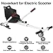 TGHY Hoverboard Seat Attachment Go Kart Conversion Kit Transforming Self Balancing Scooter into Go-Kart Adjustable Length Compatible for 6.5'' 8'' 10'' Fits for Kids and Adults,White