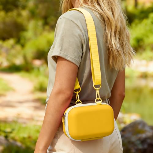 Housse de protection pour appareil photo numérique EUXOR QUNVAL étui jaune - 6