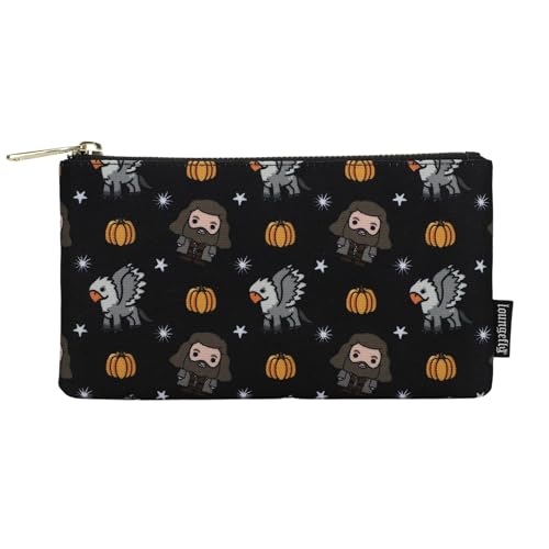 Loungefly Harry Potter Hagrid & Buckbeak AOP Chibi Nylon Pouch