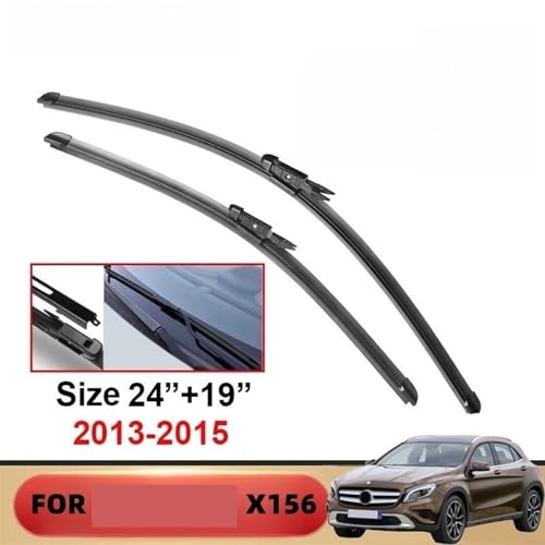 Limpiaparabrisas de coche sin ruidos ni marcas para GLA X156 4