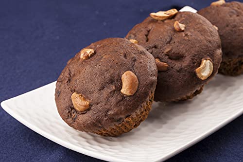 Image of Dezire Natural Sugar-Free Plum Cup Cakes (Eggless) Pack of 6 | Christmas Style Fruit Cup Cakes | No Added Sugar | Healthy Tea-Time Snack | Festive Gifting & Everyday Treat