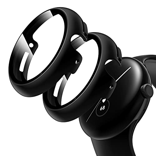 Protection Pixel Watch 41mm coque rigide noire idéale pour le sport et le quotidien