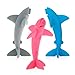 Nuby Grooming Lil Shark Massaging Toothbrush, Colors May Vary, 5"