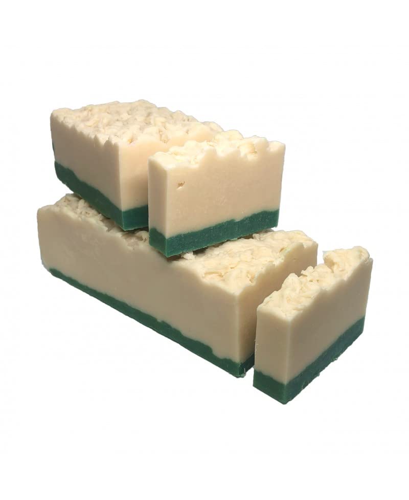 Jabón Natural de Leche de Burra y Aloe vera (90g) - Para piel seca, madura, dañada - Hidratante, favorece la cicatrización