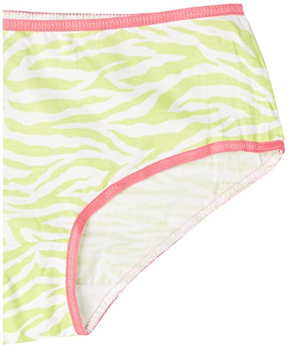 Trimfit Girls 100% Cotton Colorful Hearts Panties 10-Pack, Rainbow Multi Color, Medium (6-8) #TOP4