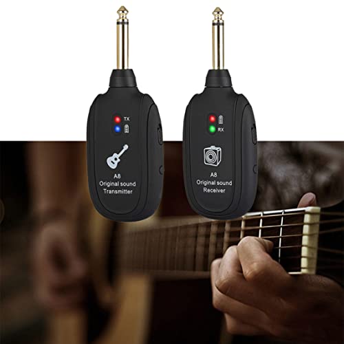 PRO Draadloos Gitaarsysteem UHF Draadloze Gitaar Audio Zender Ontvanger Zwart 20Hz-20kHz voor Elektrische Gitaar Bass… - Image 3