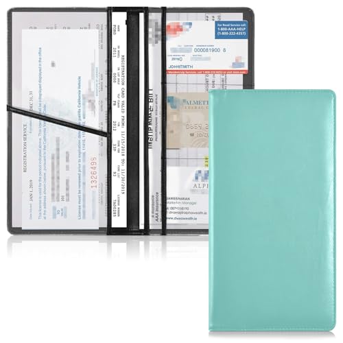 Organizador de Documentos de Cuero Slim miniatura 1
