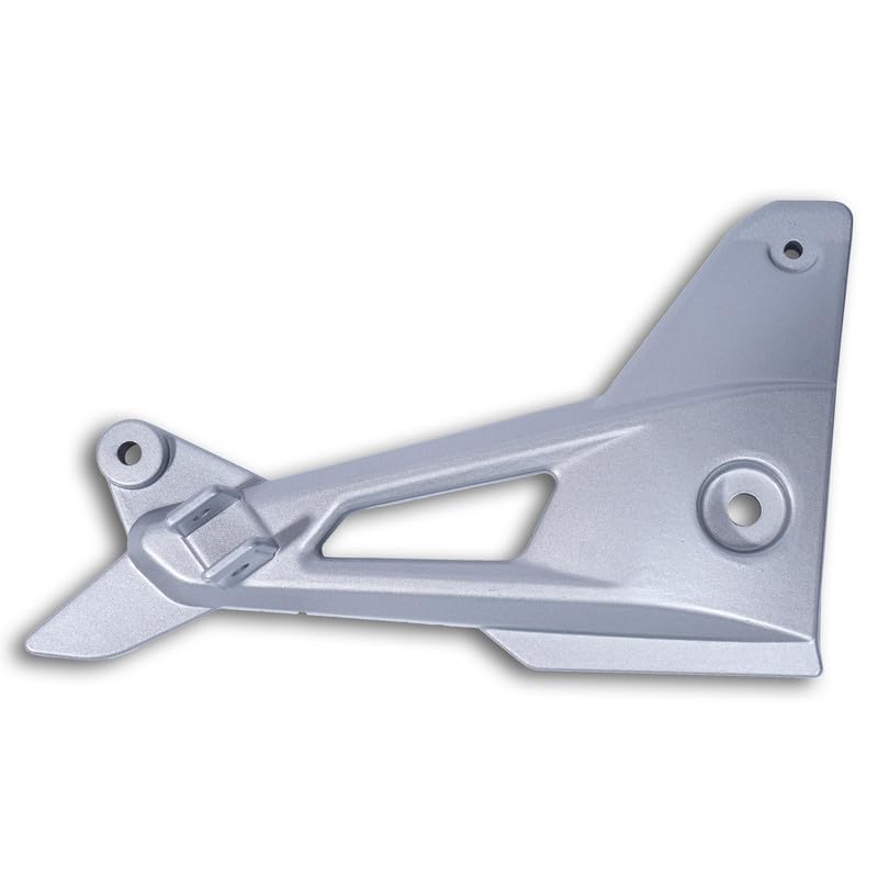 Varroc Foot Rest Bracket Left Hand for Pulsur 150 UG3/UG4 Silver | Heavy-Duty Aluminium Casting | Rust-Free, Corrosion Resistant, DurablE | OEM Quality Motorcycle Spare Part FBKT-PUG3-DJ56S-image-46