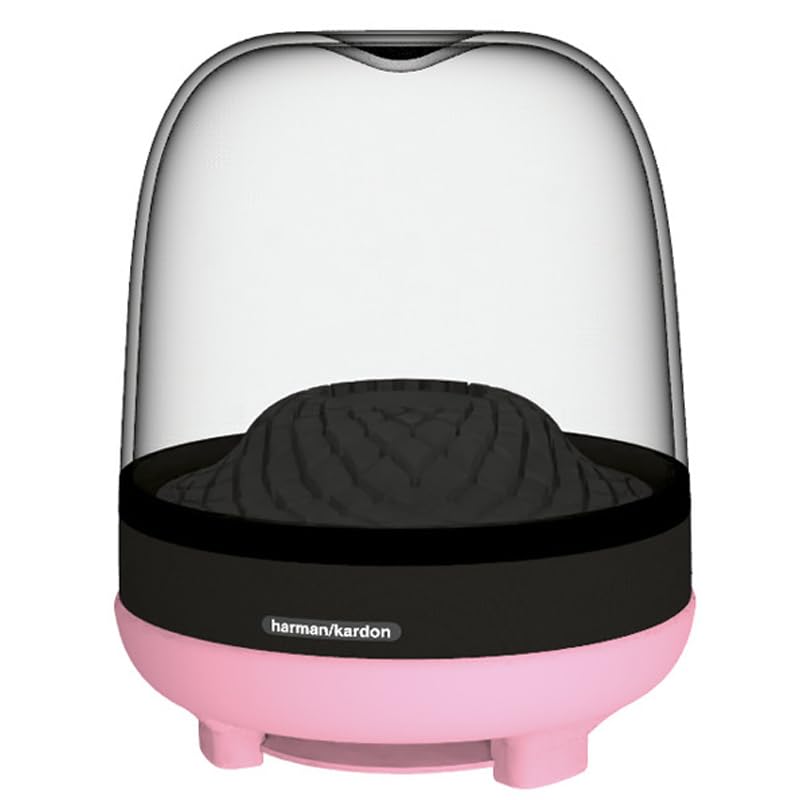 Soporte de silicona rosa para Aura Studio 4 ideal para decorar tu salón