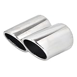 Para Passat B6 3 C 2.0T 3.6 2006 – 2010 (sólo para el coche con 2 tubo de escape en el mismo lado)