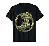 Girls Camo Combat Boot Wildflower Floral Art T-Shirt,...