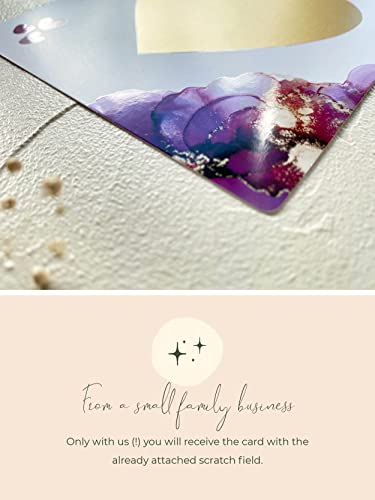 Image of Joli Coon Pregnancy announcement scratch card - You are going to be a grandma - Baby announcement with envelope - Dream
