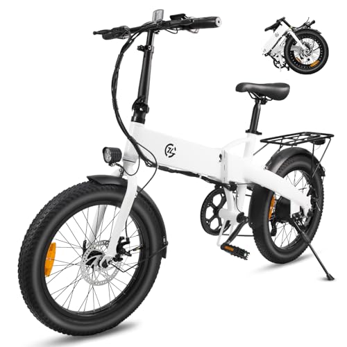 Foldable Electric Bike for Adults, Long Range Removable Commuter E-bike