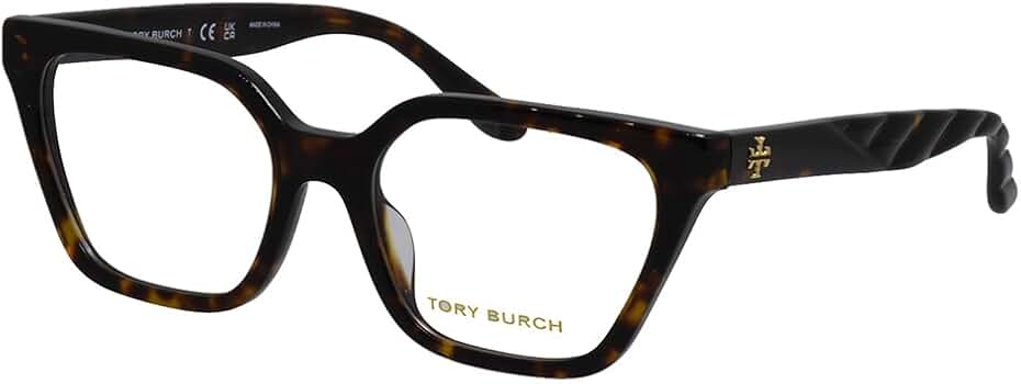 Amazon.com: Tory Burch Eyeglasses TY 2133 U 1728 Dark Tortoise, 53