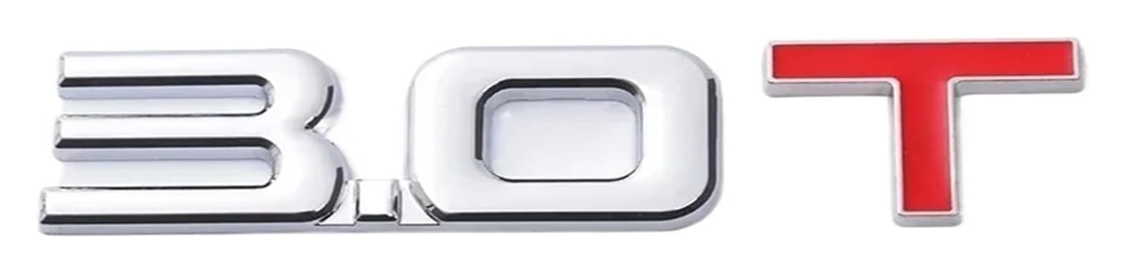 3D Metal 1.5 T 1.6 T 1.8 T 2.0 T 2.2 T 2.4 T 2.5 T 2.8 T 3.0 T Car Sticker Emblem Badge (1.5T)(3.0T)