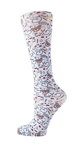 Image of Cutieful Compression Socks Knit Wide Calf 10-18mm /HG