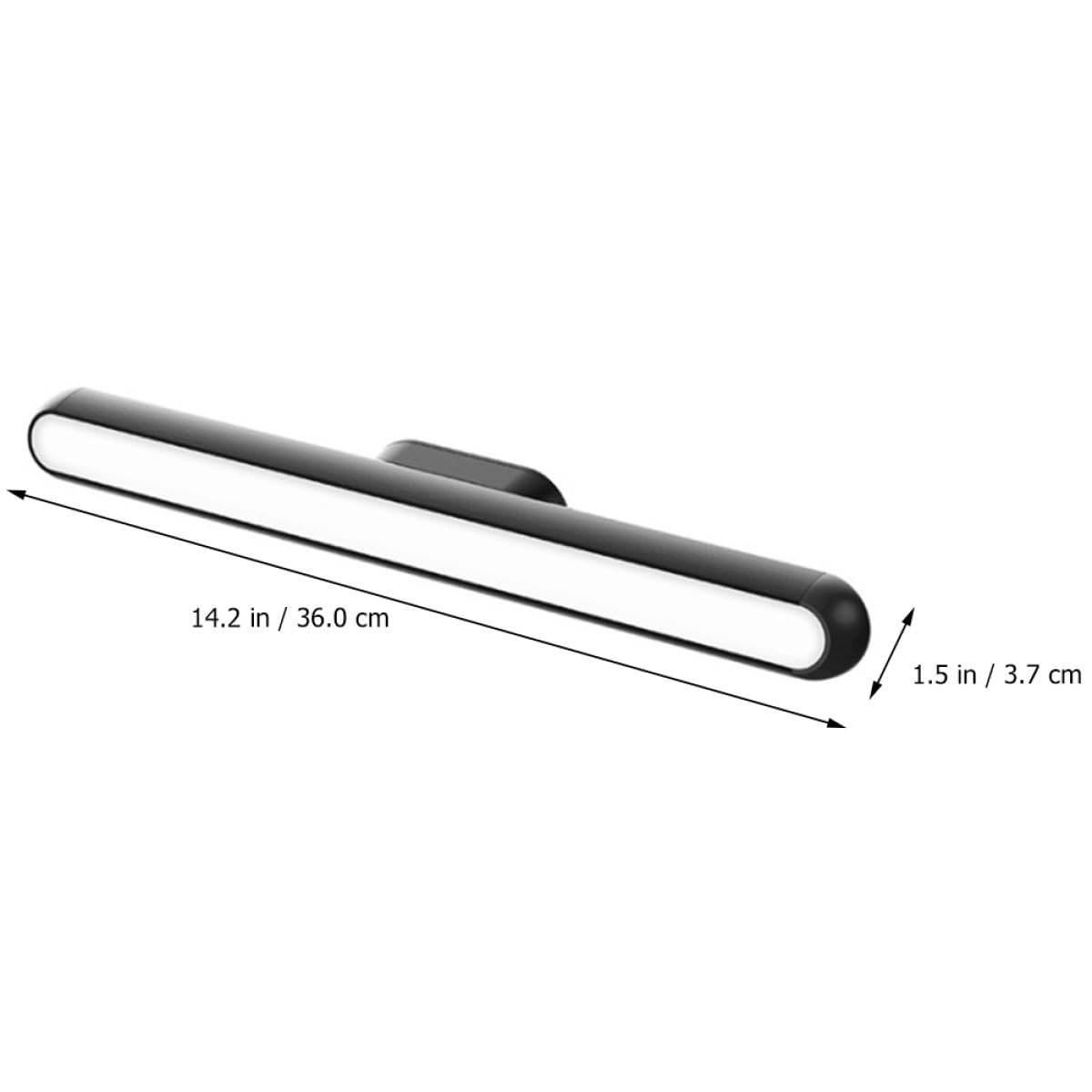 Zerodeko Lampe de Lecture Magnétique LED Rechargeable sans Scintillement, Barre Lumineuse Tactile à Intensité Variable, Éclairage Naturel pour Bureau et Chambre, Veilleuse Portable