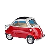  DADYA 1:18 Für BMW Ei Isetta Legierung Modell Auto Statische Metall Modell Fahrzeuge Für Sammlerstücke Geschenk (Color : Red 1, Size : with Box)