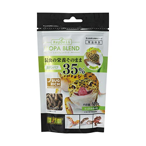 ジェックス レオパブレンドフード 120g ジェックス レオパブレンドフード 120g