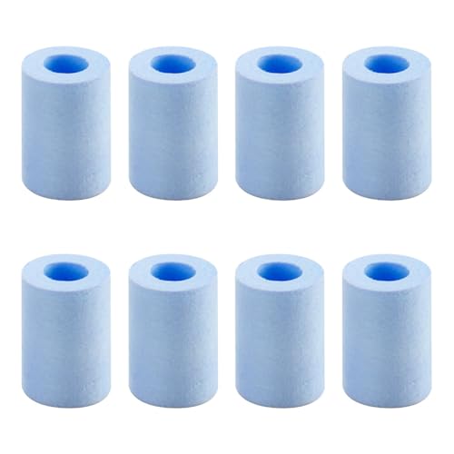 Sarini 4-teiliges mehrschichtiges Baumwollfilterelement, 5,5 cm langes Wasserfilterelement, Baumwollfilterelement dient zum Entfernen von Verunreinigungen, geeignet für industrielle Wassersysteme