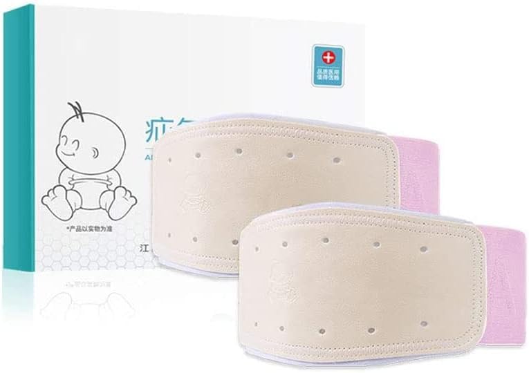 Cinturón de braguero para bebés y faja de fisioterapia para hernia infantil en red roja