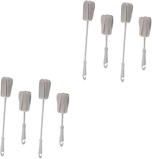 minkissy 8 pcs Cleaning Ball Sponge Cleaning Brush Water Bottle Vertical Brush Bottle for Cleaning Brush Brush Baby Cup Brush Water Bottle Scrub Brush Cleaning Brush Long Handle