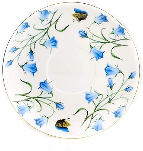 Pack of 4 Tea Cups and Saucers Set Fine Bone China Coffee Cups 6.8oz