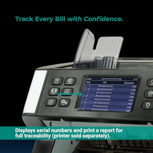 Comptage de devises fluide pour commerces avec le lecteur PRO 6500 - 7