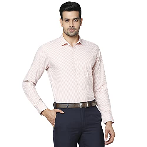 Image of Park Avenue Medium Orange Shirt (Size: 40)-PMSX15777-E3