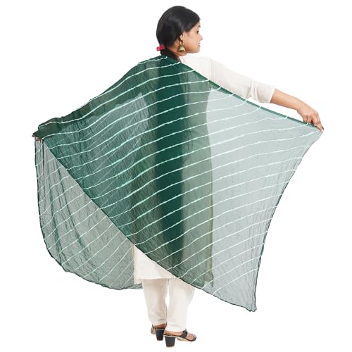 IGH Bandhani Tie-Dye Chiffon Dupatta – Perfect for Festive & Everyday Wear Weddings Party Gift Return Gift 1 Pcs2