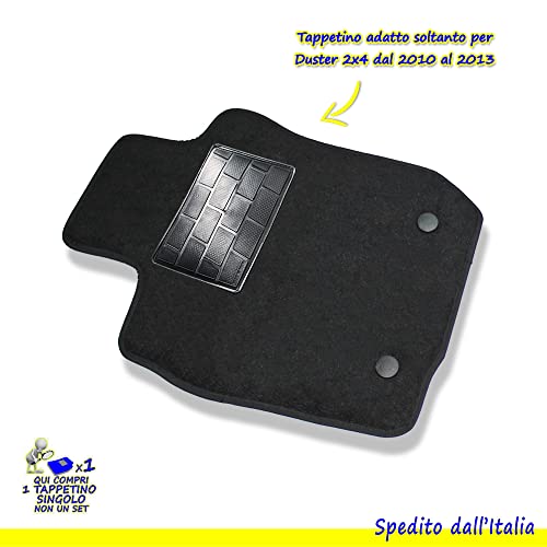 Tappetino guidatore per Duster solo 2x4 dal 2010