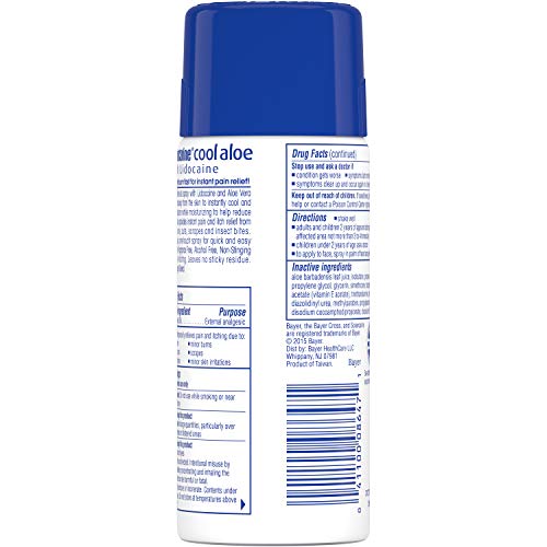 Solarcaine Cool Aloe Burn Relief Spray - 4.5 Oz, Pack Of 2 #TOP3