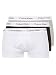 Produktbild Calvin Klein Herren 3P Low Rise Trunk Boxershorts, Schwarz/Weiß/Graug-melange, X-Large (3er Pack)