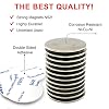 Strong Thin Disc Neodymium Magnets with Adhesive Backing - Round Flat 1.26 x 0.06 for Office, Fridge, Craft, Science, DIY Magnets, Pack of 12