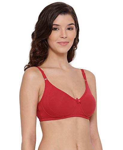 Image of Lyra Women's Moulded Encircled Bra(513) Pack of 2 White & Black,30B