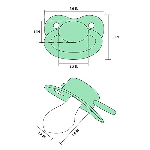 Image of LittleForBig BigShield Generation-I Pacifier MintGreen
