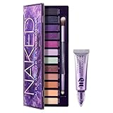 Urban Decay Eye Makeup Set - Naked Ultraviolet Eyeshadow Palette + Full Size Eyeshadow Primer Potion