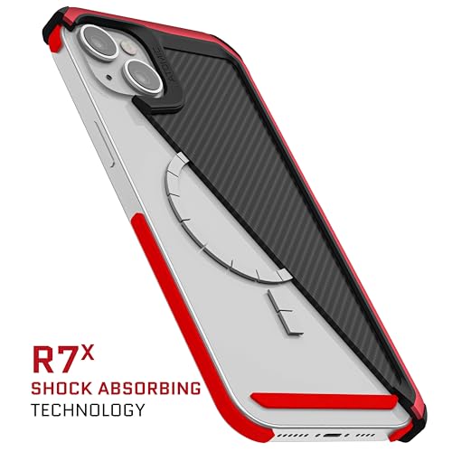 Coque aramide iPhone 14 Plus Ghostek Atomic avec cadre aluminium chic