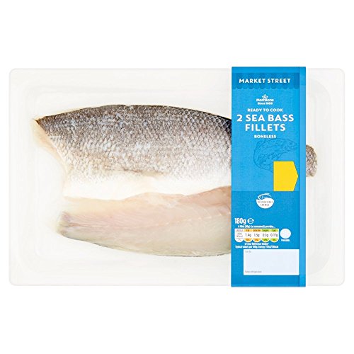 Morrisons Market St 2 Seabass Fillets 180g
