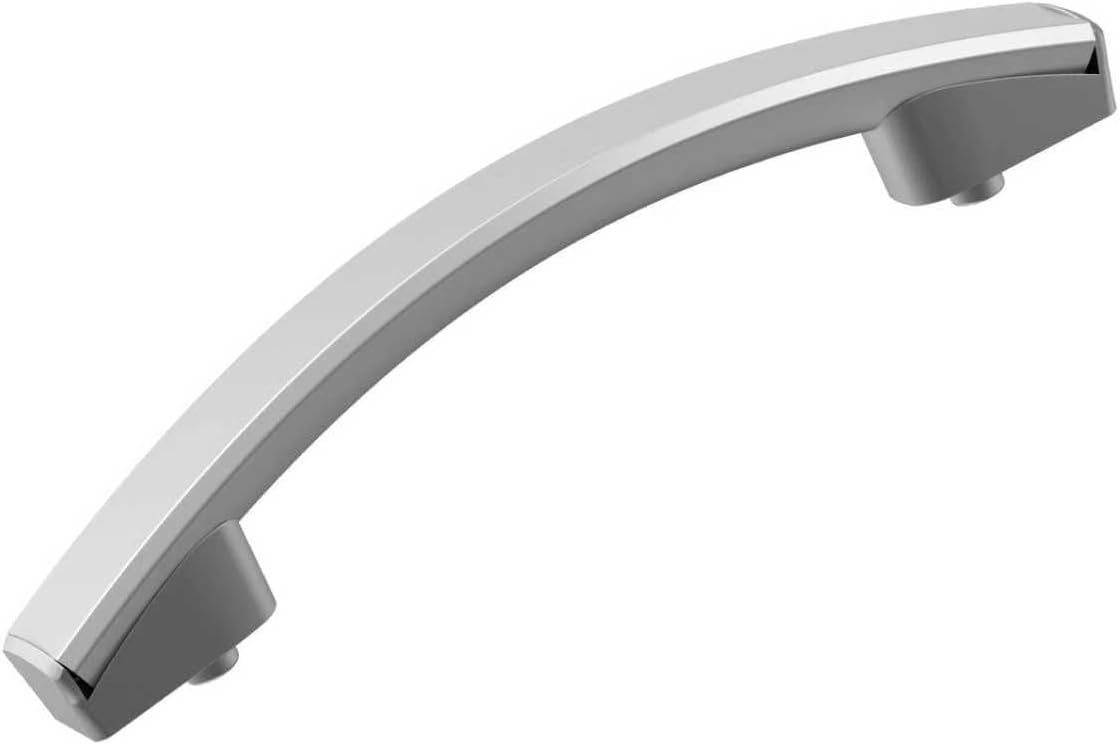 W10210887 PS2342205 Microwave Door Handle Replacement, Compatible with Various Over-The-Range Models, Durable Aluminum Alloy Kitchen Appliance Handle, Easy to Install