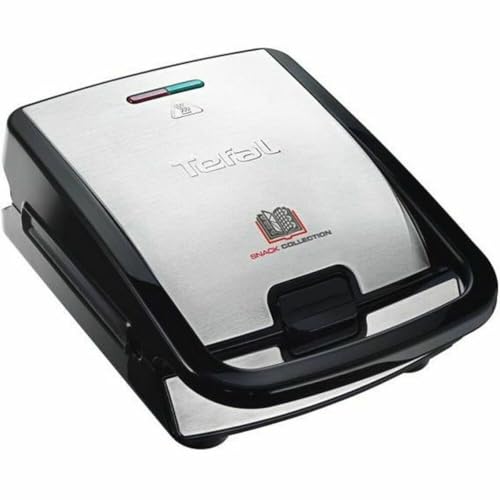 TEFAL MENAGE - Snack collection-700 W-2 jeux de plaques croques e...