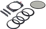 Kase K8 Slim 100mm Filter Holder Kit Includes Magnetic CPL & 67mm 72mm 77mm 82mm Adapters