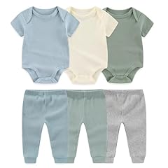 Beige Blue Green Set 6 Pieces