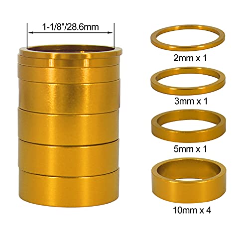 image for PLATT Bike Headset Spacer Aluminium Alloy Bicycle Stem Headset Spacers