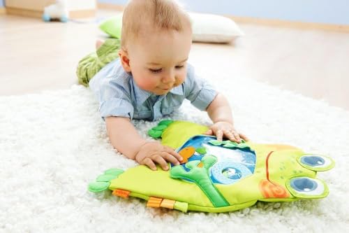 HABA Wasserspielmatte Baby Frosch - Sensorisches Babyspielzeug – Ansicht 3