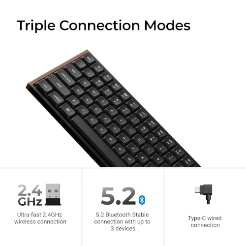 Keychron K1 Ultra 8K Low Profile Wireless Mechanical Keyboard 80% TKL