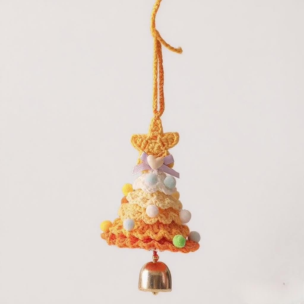 Christmas Ornament, Versatile for Room, Christmas Tree, Car, and Table Decoration, Essential Decoration for Holiday Atmosphere (Christmas-RED) image 3